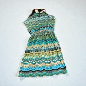 Prelude Halter Knee Length Dress